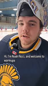 Noah Ricci had the mic in warmups last Friday! 🎤, #ironmen #tinmen