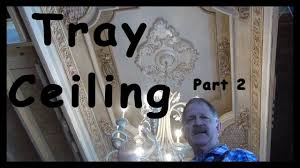 Adding a tray ceiling to a room can create the illusion of spaciousness, or give the impression that a ceiling is higher than it actually is. Construction Of A Tray Ceiling How To Build A Tray Ceiling With Led Light Diy Tray Ceiling Youtube