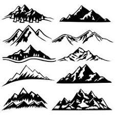 small mountain tattoos google search i would like to put climb every mountain with one of these meanin small mountain tattoo mountain tattoo sleeve tattoos