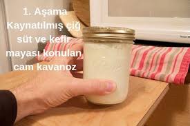 Kefir Mayasi Nasil Yapilir Saklanir Cogaltilir Fotografli Anlatim Nefis Yemek Tarifleri Kefir Yemek Tarifleri Yemek
