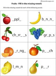 Fruits Worksheets For Kids Fruits For Kids Worksheets For Kids English Activities For Kids