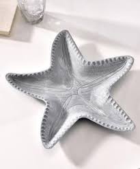 Adecco llc light blue starfish decor, starfish ornaments, 30 pieces small finger resin starfish for crafts and wedding home decor. Shop For Nautical Home Decor At Mermaid Cove Home Decor Plate Starfish