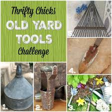 Do you have an old shed sitting in your back yard that's chalk full of old gardening tools? Repurposed Garden Trowel Color Me Thrifty