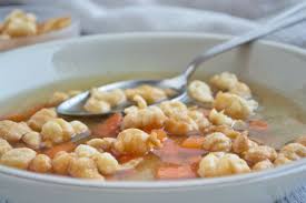 Gerostete Farferlsuppe Rezept Rezept Rezepte Lebensmittel Essen Suppen Und Eintopfe