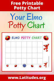 Free Elmo Potty Training Chart Potty Training Reward Chart