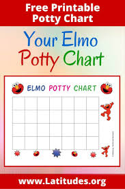 free elmo potty training chart potty training reward chart