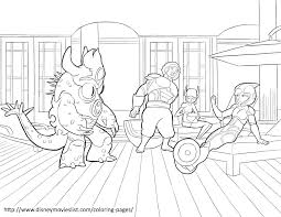 Keep your kids busy doing something fun and creative by printing out free coloring pages. Honey Lemon Wasabi Fredzilla Coloring Page Big Hero 6 Big Hero 6 Big Hero Coloring Pages