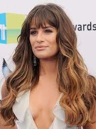 The Best Celeb Hairstyles For Every Length Long Hair Lea Michele Long Hair With Bangs Celebrity Hairstyles Hair Styles
