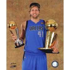Dirk Nowitzki In 2021 Mvp Trophy 2011 Nba Finals Sports Photos