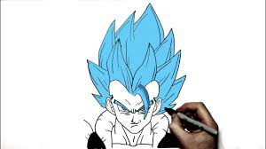 I have used markers to color this drawing. How To Draw Gogeta I Step By Step Youtube