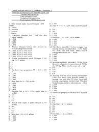 Soal matematika kelas 3 sd dan kunci jawaban penulis cilik soal matematika kelas 3 semester 2 pecahan pdf. Contoh Soal Uas Ganjil Mtk Sd Kelas 3 Semester 1 Pdf