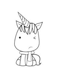 Coloriages de filles à imprimer. Coloriage Licorne 100 Dessins De Licorne Gratuits A Imprimer Et Colorier