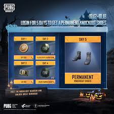 Starting this week, knockout city is free to play until you reach level 25. Pubg Mobile Visit The Moonlight Mansion This Halloween And Unlock Awesome Rewards Players Have To Login For 5 Days And They Will Get Permanent Knockout Shoes Pubgmobile Pubg Follow To Get
