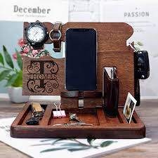 Check out our best man gift selection for the very best in unique or custom, handmade pieces from our groomsmen gifts shops. Amazon Com Nightstand Organizer Gift For Husband Gift For Dad Birthday Gifts Personalized Gift For Men Husband Birthday Gift Docking Station Men Wooden Docking Station Docking Station Charging Station Handmade