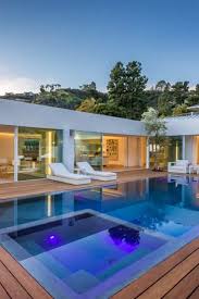 Orlando Bloom S House In Beverly Hills Ca Listed For 8 99 Million Contemporary Pool And Spa Modern Pool And Spa Beverly Hills Houses
