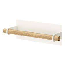 The husky adjustable magnetic paper towel holder is a great accessory for any tool chest or cabinet. Yamazaki Home Official Site Magnetic Dish Towel Hanger L