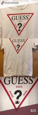 Birds In The Trap Sing Brian Mcknight Guess Logo Tee Guess Logo Tees