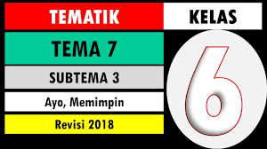 Yang bukan merupakan faktor penyebab adanya keanekaragaman masyarakat indonesiaadalah ingin bergabung dengan brainly? Soal Tematik Kelas 6 Tema 7 Subtema 3 Dan Kunci Jawaban Ayo Memimpin Youtube