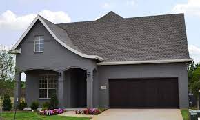 Black (yes, black can work in modern homes) as a general rule stick to neutrals. Pin By Village Homes Of Fort Worth T On Village Homes Exteriors Painted Brick House Brick Exterior House Brick House Exterior Colors