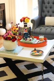 What to put on a coffee table for halloween? Halloween Coffee Table Devon Rachel