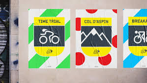 The main part of the logo has been retained ever since. Dixonbaxi Creates Branding For Tour De France Television Coverage