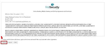 Online banking, mobile banking, personal checking, business checking, loans and investments. First Security Bank Online Banking Login Cc Bank