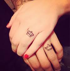 Finger tattoos are a quirky option when it comes to couple tattoos. Top 50 Cute Couple Tattoo Ideas