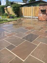 Autumn Blend Clearance 19 5m2 Budget Patio Pack Indian Sandstone Paving Slabs Ebay Patio Garden Design Backyard Landscaping Designs Small Backyard Gardens