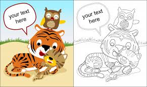 Dibujos De Tigres Para Colorear