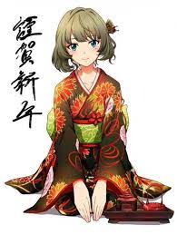 Once a month, the bodies of. Kimono Anime Girl