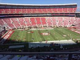 Bryant Denny Stadium Section Gg Row 1 Seat 18 Alabama