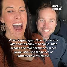 Mike and Joelle is with Joelle Legg.