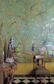 Maybe you would like to learn more about one of these? Chinoiserie Wallpaper Of Abbotsford Design Which Is Hand Painted On Green Silk Wallpaper Competitive Price Chinoiserie Wallpaper Chinoiserie Chic Chinoiserie