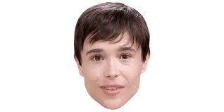 Elliot Page (Brown Hair) Big Head
