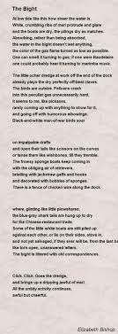 The Bight Poem By Elizabeth Bishop Poem Hunter Poems Great Poems Bad Storms