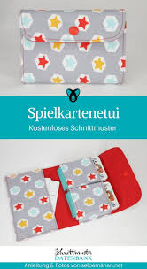 Spielkarten sind meist rechteckige, handliche stücke aus karton oder steifem papier, seltener auch plastik, die auf der vorderseite (avers) wertangaben und symbole zeigen, und auf der rückseite (revers). Spielkartenetui Kostenlose Schnittmuster Datenbank