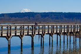 The nisqually national wildlife refuge is located at the confluence of the nisqually river and the nisqually reach of puget sound, creating the nisqually river delta. Nisqually Wildlife Refuge Hike Hiking In Portland Oregon And Washington