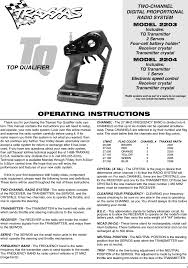 transmitter instructions 2203 2204inst trnsmtr