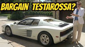 1985 / 223 300 dm 1992 / 280 000 dm 1995 / 332 000 dm silnik: I Bought The Cheapest Ferrari Testarossa In The Usa Autotrader