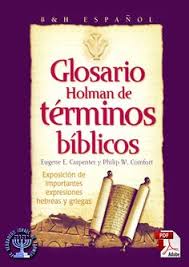 Glosario Holman De Terminos Biblicos Music Songs Books Torah