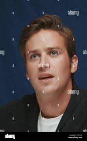 Armie hammer portrait hi-res stock photography and images
