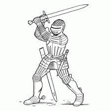 You can also use this design in other creative ways as a party favor or decoration. Print A Coloring Sheet Of A Knight In Armour Fun For Kids Leuk Voor Kids