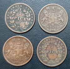 Half Pice, East India Company, 1853 ...