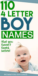 Popular 4 Letter Boy Names Includes Origins And Meanings Cool Baby Names Baby Boy Names T Boy Names