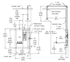 Tub Shower Valve Rough In Height Shower Valve Rough In Plumbing Inside Dimensions 2071 Bathroom Plumbing Bathroom Plumbing Rough In Diagrams Plumbing Rough In