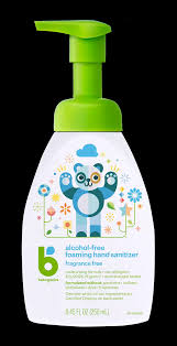 This leaves a more concentrated solution (which still dosnt burn well) and it has salt in it. Alcohol Free Foaming Hand Sanitizer Fragrance Free Babyganics