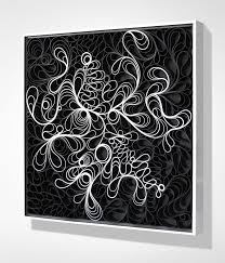 Black And White Picture With Color Grid Art Silicon Sf Color Grid Stallman Studio Paper Art Craft Quilled Paper Art Quilling Art