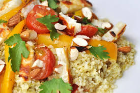Salade Au Halloumi Healthy Recipes Food Recipes
