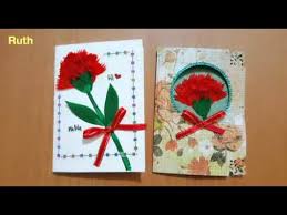 ruth 愛分享 卡片教學 康乃馨卡片 母親節系列 2 youtube book cover books art