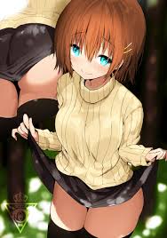 Rule 34 Dev - 1boy 1girl blush breasts censored_nipples highres  kawaikereba_hentai_demo_suki_ni_natte_kuremasu_ka? kiryuu_keiki  kiryuu_mizuha large_breasts novel_illustration official_art open_pajamas  pajamas sitting sune_(mugendai) towel|6747688